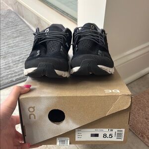 On Running black/ Charcoal Athletic Shoes